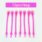 Stretch Silicone No Tie Shoelaces Elastic Laces For Sneakers 12 Pcs Set 8