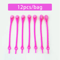 Stretch Silicone No Tie Shoelaces Elastic Laces For Sneakers 12 Pcs Set 8