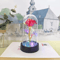 Artificial Eternal Rose With LED Light Romantic Gift Home Decor Flower 6