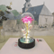 Artificial Eternal Rose With LED Light Romantic Gift Home Decor Flower 12