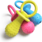 Pet Rubber Pacifier Chew Toy Interactive Soother ToothCleaning Toy For Dogs Cats 0