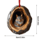 Animal Christmas Acrylic Pendant Ornament Raccoon Owl Squirrel Bunny Bird 2D Design 1