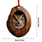 Animal Christmas Acrylic Pendant Ornament Raccoon Owl Squirrel Bunny Bird 2D Design 2