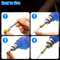 6Piece Universal Magnetic Screw Ring Drill Bit Set NonSlip Magnetized Phillips Bits 4