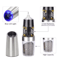 Electric Pepper Mill Set Automatic Gravity Salt And Spice Grinder With LED Light 7