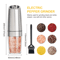 Electric Pepper Mill Set Automatic Gravity Salt And Spice Grinder With LED Light 8