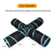 Foldable Cat Play Tunnel Breathable Indoor Cat Toy With Crinkle Paper 2