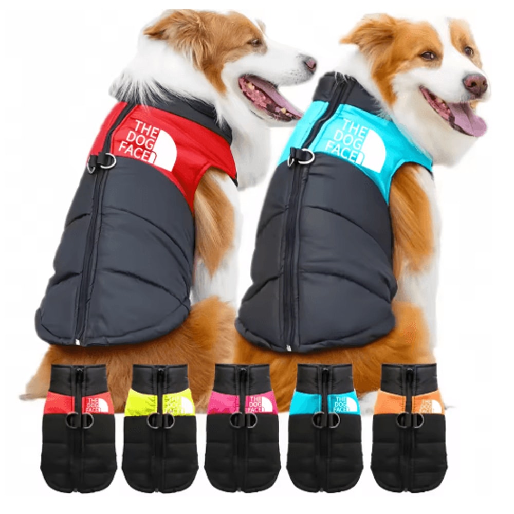 Winter Dog Hoodie Sports Coat Warm Autumn And Winter Pet Clothing For Large Dogs 0