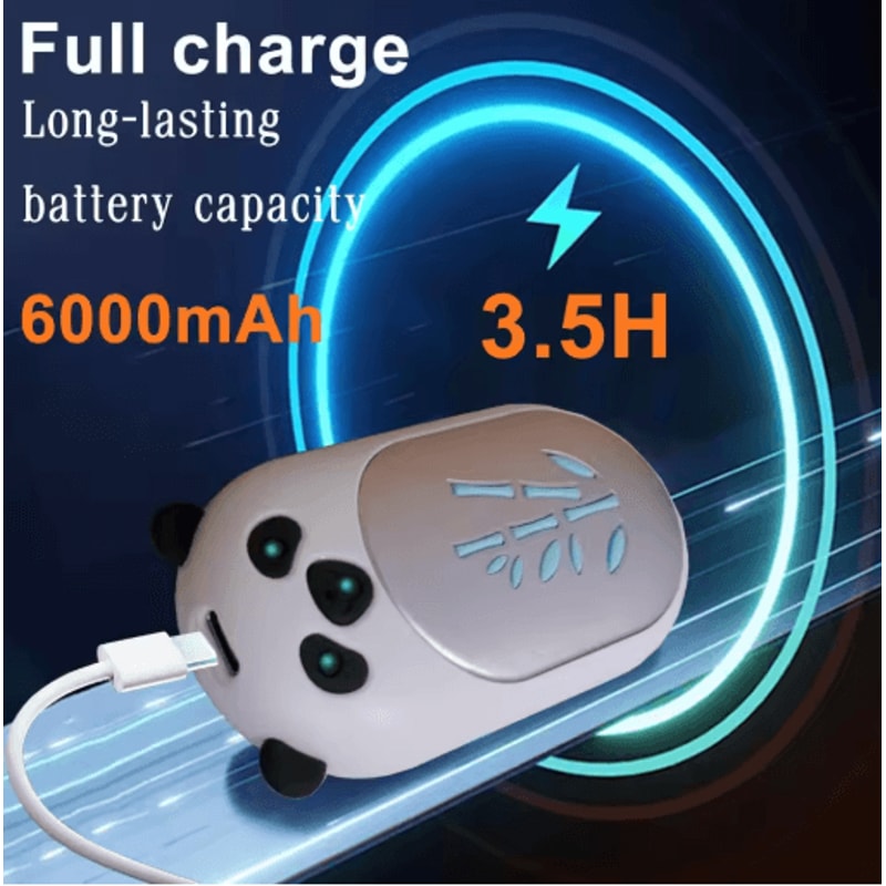 AI Rechargeable Hand Warmers 2 Pack 6000mAh Up To 20 Hour Portable Heat 4