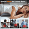 3 In 1 Electric Lumbar Support Pillow Adjustable Height Heating And Vibration Relief 2