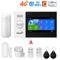 PGST PG107 4G Wireless Home Alarm System Smart WiFi Security With 43 Touch Screen 6