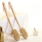Natural Bristle Back Scrubber Shower Brush Long Wooden Handle Exfoliating Bath Brush 4