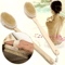 Natural Bristle Back Scrubber Shower Brush Long Wooden Handle Exfoliating Bath Brush 5