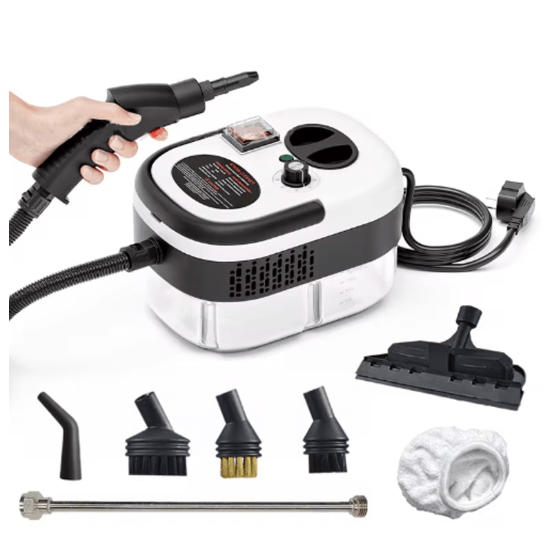 2500W HighTemperature Handheld Steam Cleaner Deep Cleaning For Home Car 2