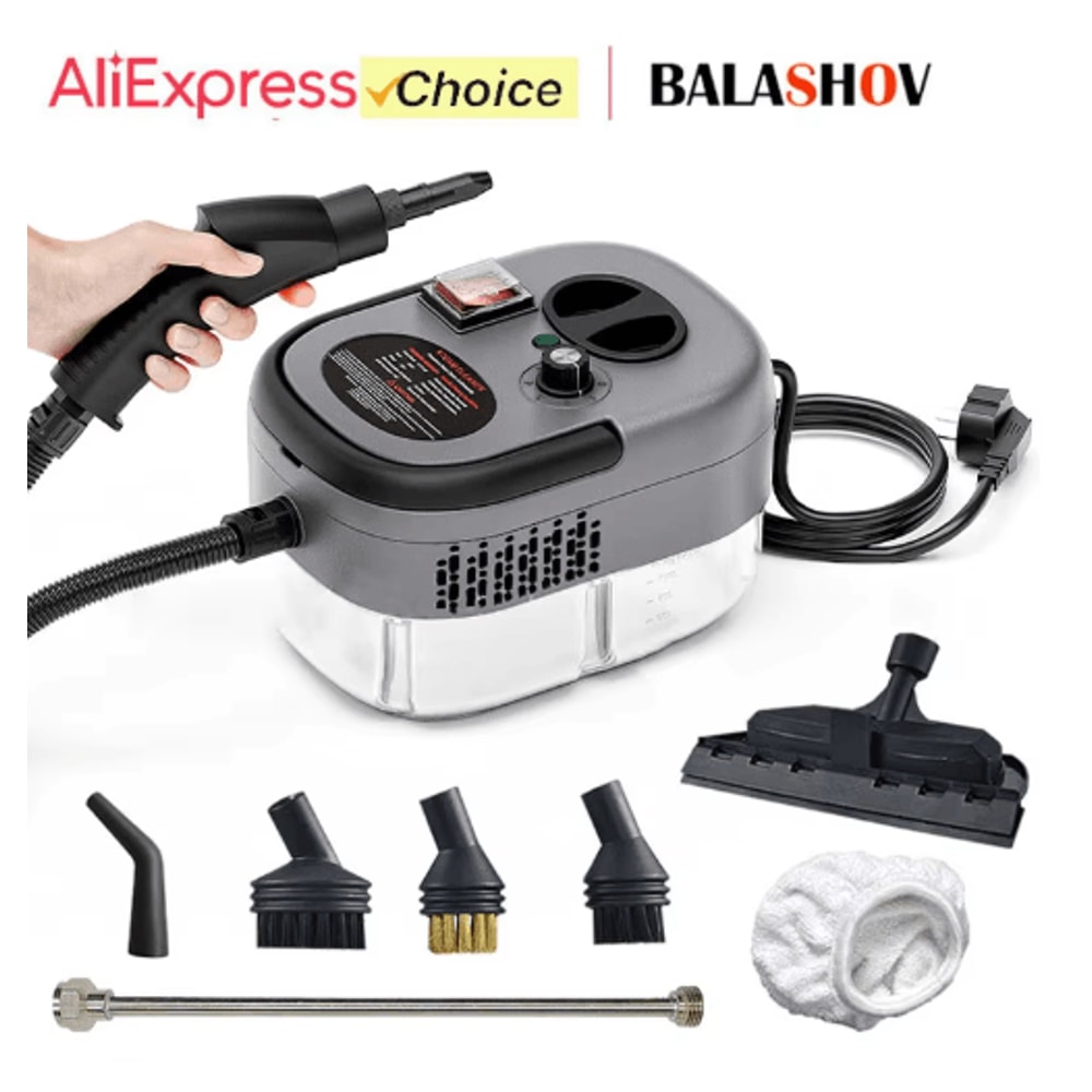 2500W HighTemperature Handheld Steam Cleaner Deep Cleaning For Home Car 0