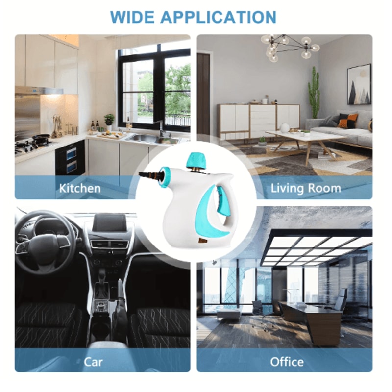 Portable Handheld Steam Cleaner Multifunctional Grease Grime Cleaning Machine 4