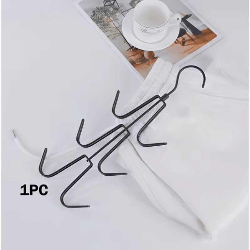 360 Rotating Metal Wallet Hanger MultiFunctional Closet Organizer Rack 1