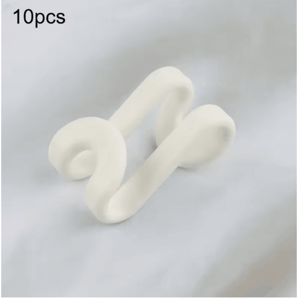 Velvet Hanger Connector Hooks Clothes Organizer SpaceSaving Extenders 10pcs 2