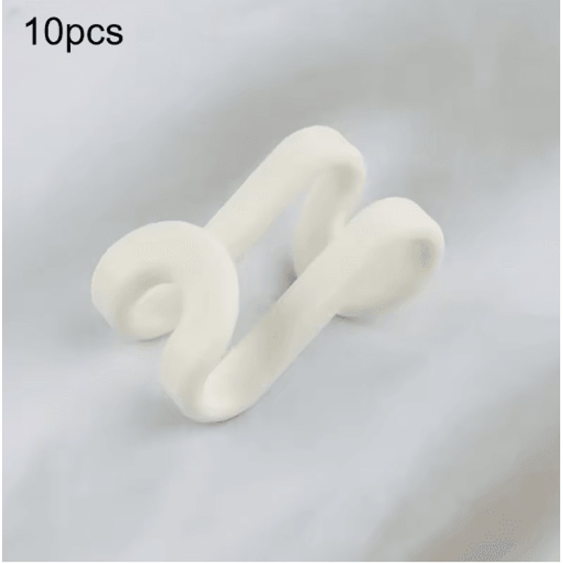 Velvet Hanger Connector Hooks Clothes Organizer SpaceSaving Extenders 10pcs 2