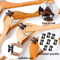 Velvet Hanger Connector Hooks Clothes Organizer SpaceSaving Extenders 10pcs 3