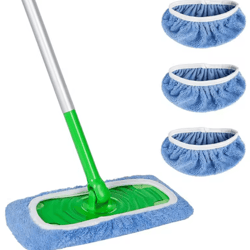 reusable microfiber mop pads – high-absorption cleaning pads (5pcs)