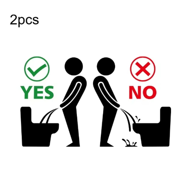 3D Toilet Stickers Removable SelfAdhesive Bathroom Decor 12pcs 1