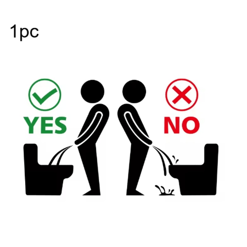 3D Toilet Stickers Removable SelfAdhesive Bathroom Decor 12pcs 2