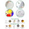 3D Toilet Stickers Removable SelfAdhesive Bathroom Decor 12pcs 5