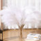 White Artificial Pampas Reed Decor Elegant Reed Grass Stems 10pcs 5
