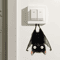 Black Bat Wall Decals SelfAdhesive Home Wall Art 2pcs Set 0