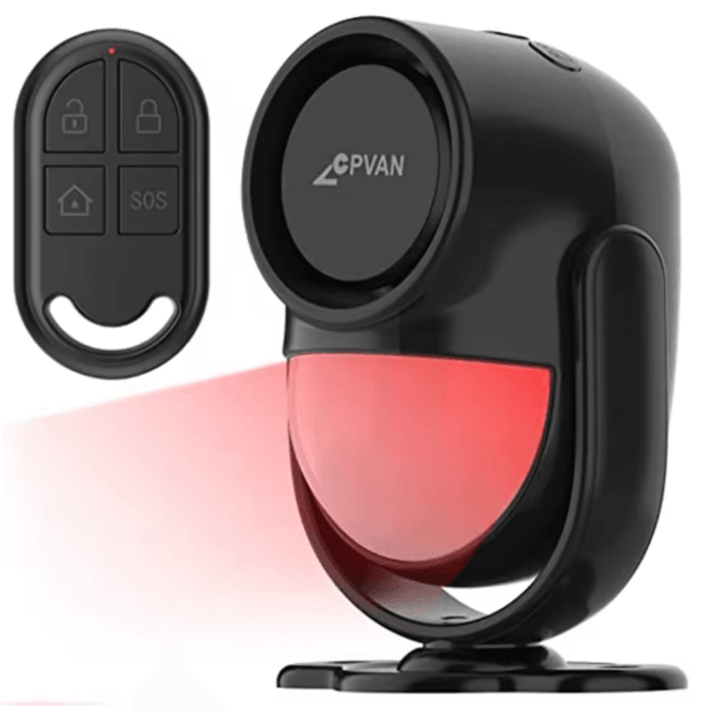 CPVAN Wireless PIR Motion Sensor Infrared Burglar Alarm With 125dB Siren 433MHz 2