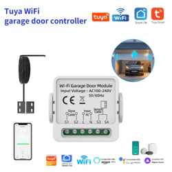 wg01 tuya smart life garage door opener – dry contact smart switch with voice control