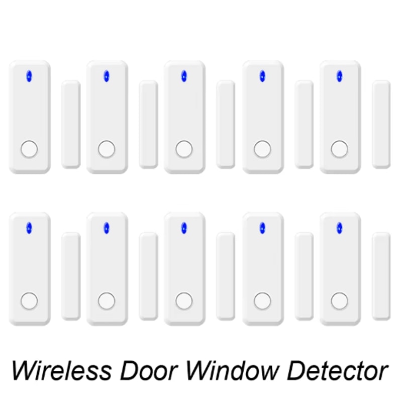 Wireless Door Window Sensor 433MHz Open Door Detector For Smart Alarm Systems 9