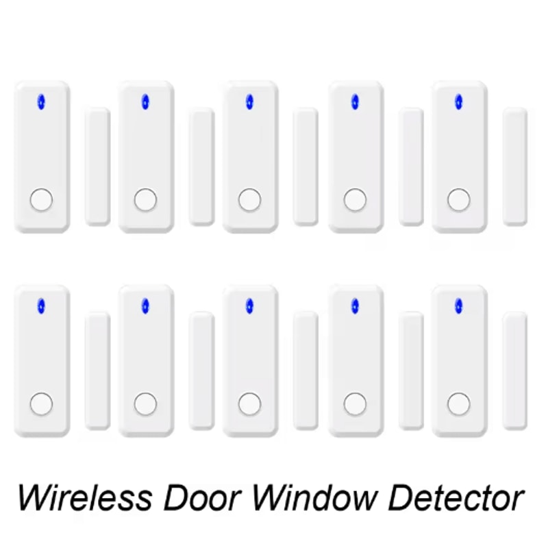 Wireless Door Window Sensor 433MHz Open Door Detector For Smart Alarm Systems 2