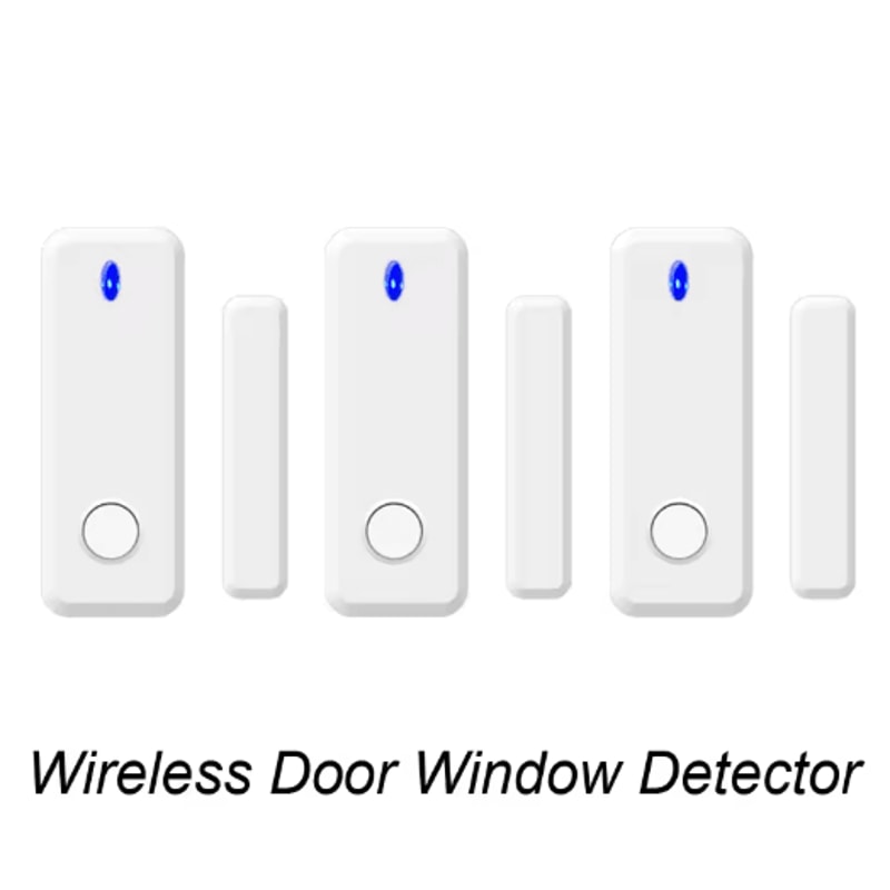 Wireless Door Window Sensor 433MHz Open Door Detector For Smart Alarm Systems 3