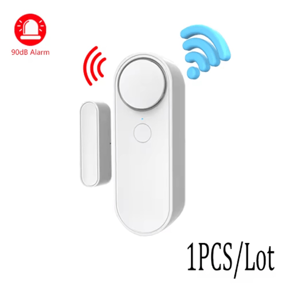 Tuya WiFi Door Window Sensor OpenClosed Security Detector With 90dB Siren 6