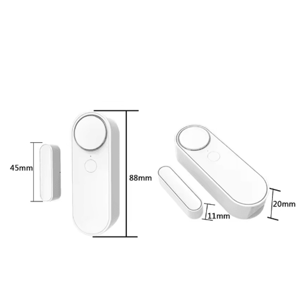 Tuya WiFi Door Window Sensor OpenClosed Security Detector With 90dB Siren 7