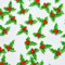 Christmas Leaf Nail Art Decorations Festive Glitter DIY Manicure Set 3060pcs 6