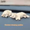 Golden Retriever Puppy Resin Car Ornaments Cute Dashboard Tabletop Decor 2pcs 1
