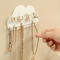 CloudShaped Jewelry Hook Organizer White Necklace Bracelet Storage 2pcs 4