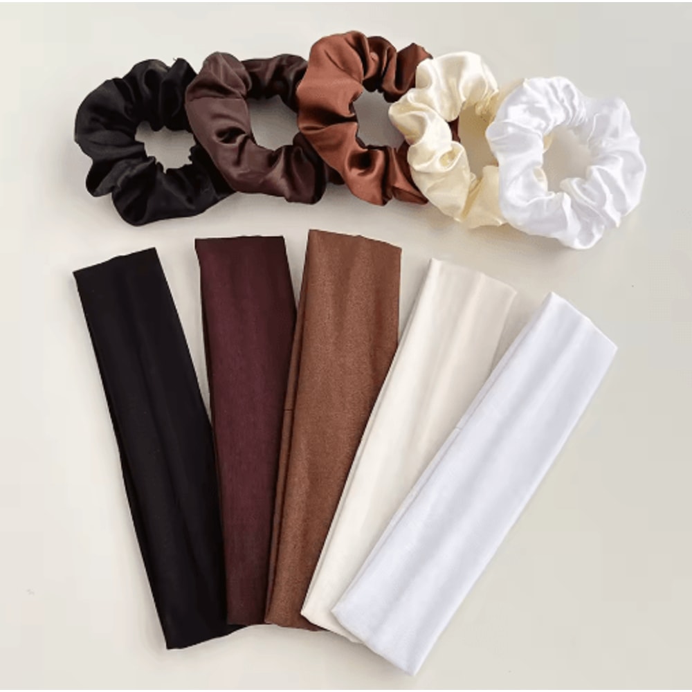 HighStretch Sports Headband SweatAbsorbent Elastic Hairband For Women 5