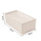 Underwear Drawer Organizer MultiCompartment Wardrobe Storage Box For Socks Lingerie 2