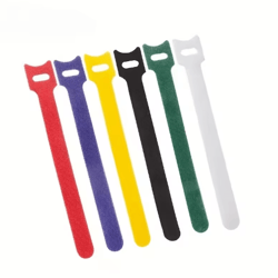 adjustable cable management straps – reusable desk wire organizers (50pcs, 12 by 150mm)