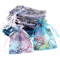 Organza Gift Bags With Drawstring Colorful Tree Print Jewelry Party Packaging 100pcs 1