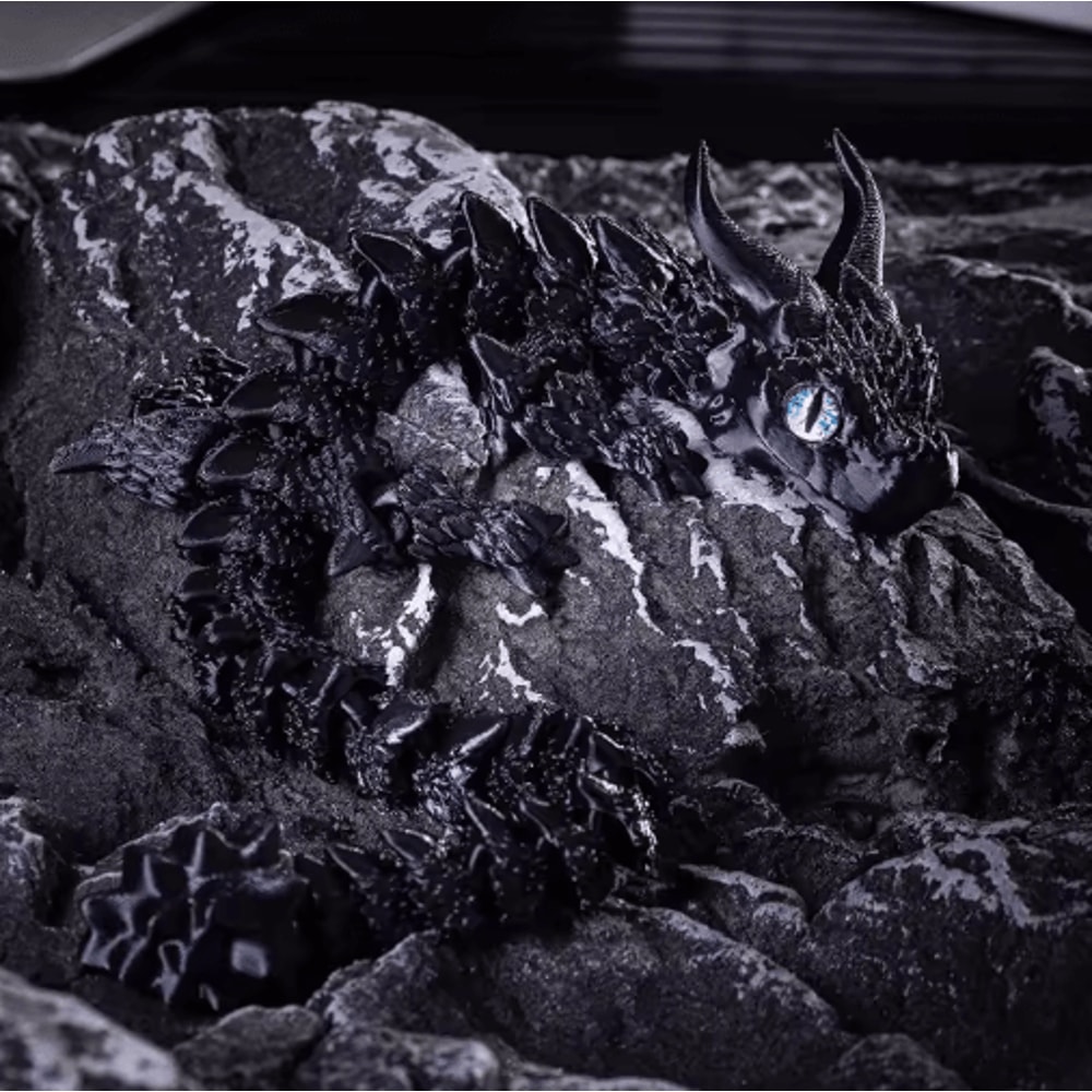 3D Printed Magic Dragon Fidget Toy Articulated Movable Joint Desk Ornament 2