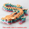 3D Printed Magic Dragon Fidget Toy Articulated Movable Joint Desk Ornament 8
