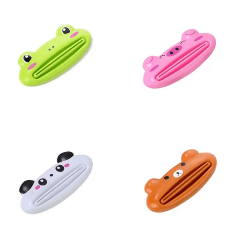 Cute Animal Toothpaste Squeezer Multifunction Cartoon Tube Dispenser 245pcs 16