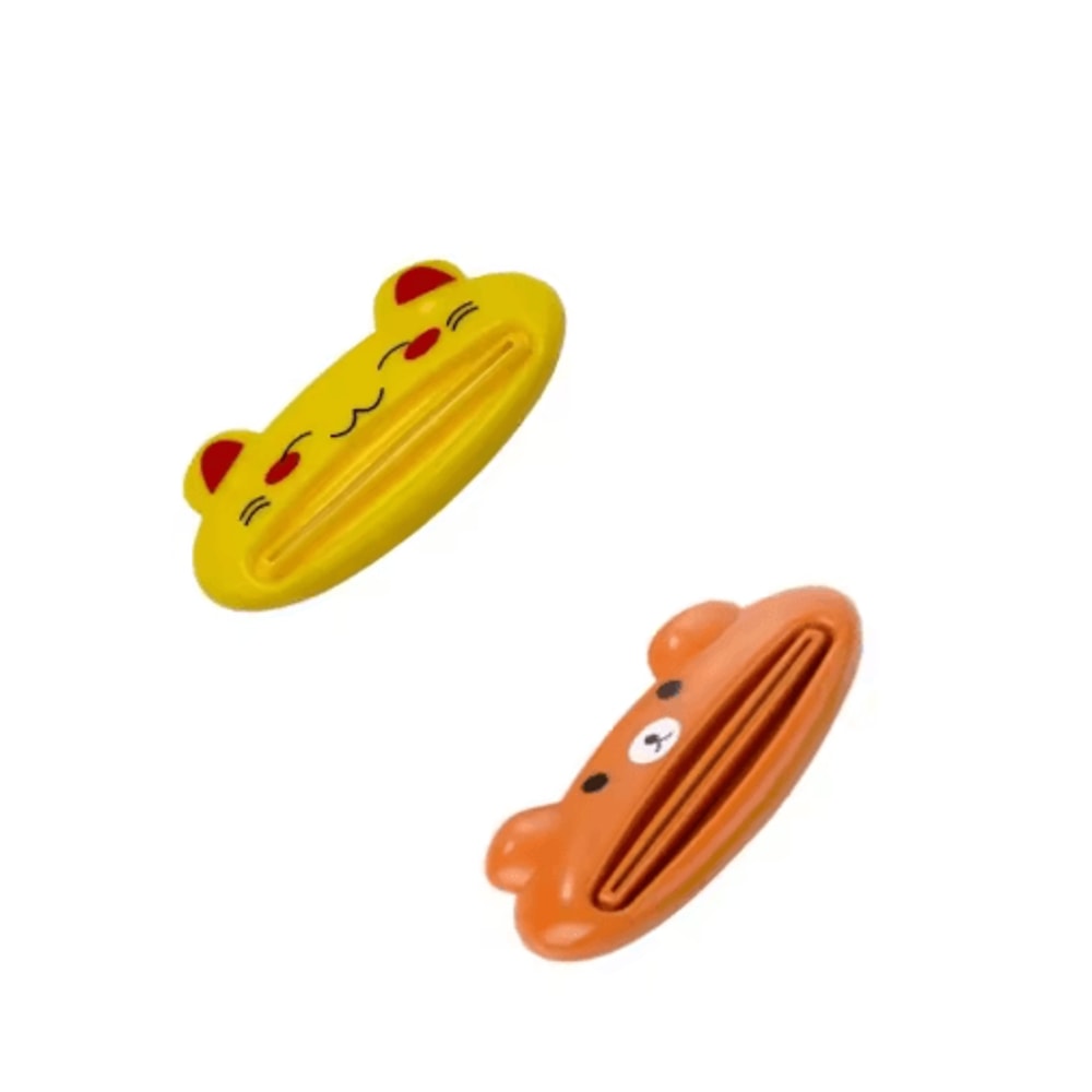 Cute Animal Toothpaste Squeezer Multifunction Cartoon Tube Dispenser 245pcs 3