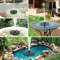 SolarPowered Floating Fountain Pump Decorative Water Feature 13cm 16cm 18cm 6
