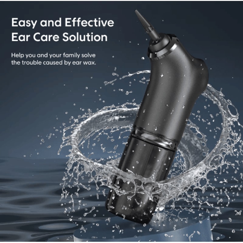 Electric Ear Cleaner Kit Water Irrigation Ear Wax Removal With 4 Pressure Modes 5
